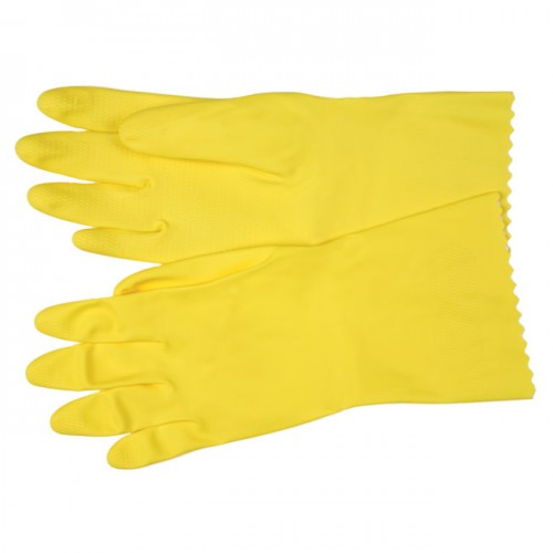 MCR Safety 5270 Flock Lined Latex Work Glove Size 7 7.5